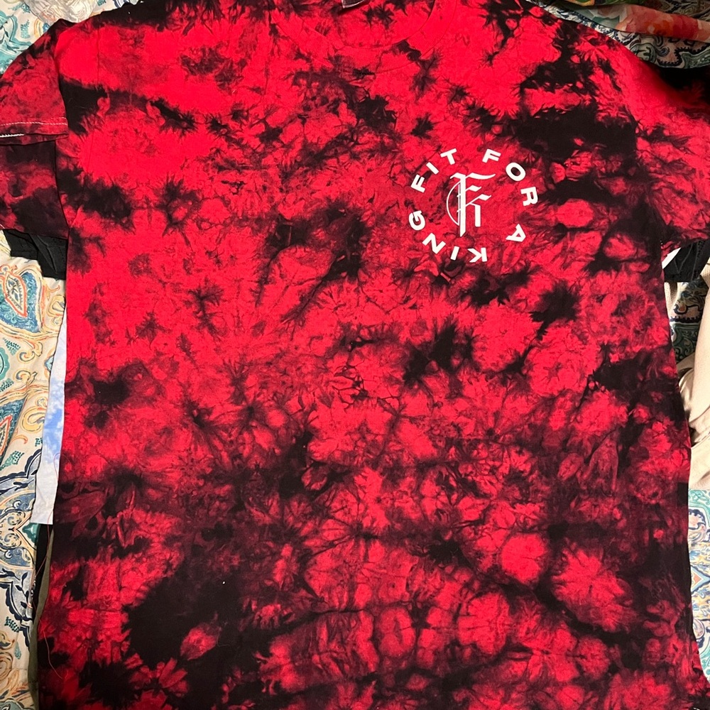 Fit For A King tie dyed t-shirt